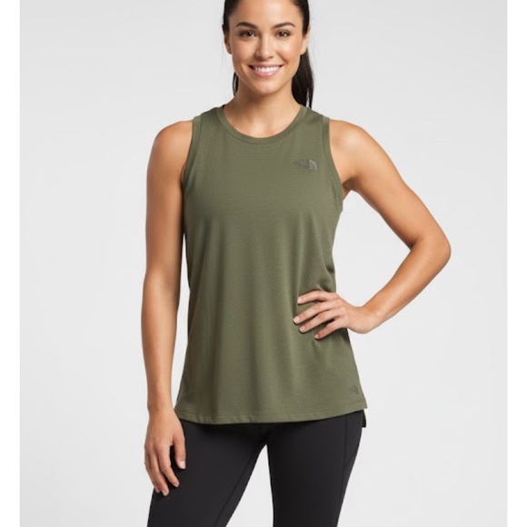 The North Face Tops - The North Face Women's Sleeveless Tank Top Olive Green Size S